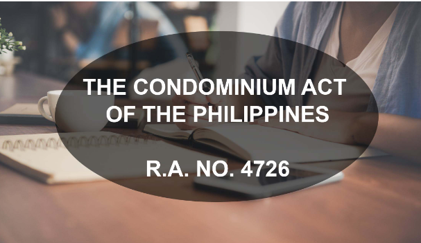 Republic Act No. 4726 - The Condominium Act